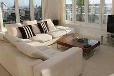 sofa and upholstery cleaning in sandbanks, canford cliffs, poole, dorset